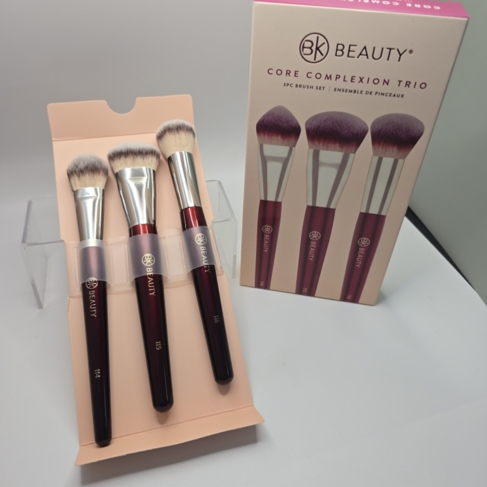 BK Beauty Core Complexion Trio Brush Set - **BNIB!!** AUTH!!**